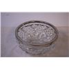 Image 2 : Vintage Diamond Cut Glass Bowl