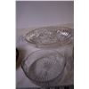 Image 4 : Assorted Glassware (including 6 Saucers, Candy Dishes, and Tea Cup/Saucer)