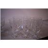 Image 5 : (18) Etched Glass Dessert Wine and Sherry Glasses