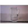 Image 1 : Etched Glass Pitcher