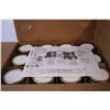 Image 2 : Box of 12 Gem 32 oz Jars (Never Used)