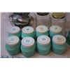 Image 2 : (13) Jars w/ Lids (Various Sizes) + (3) Tins and Canning Rings