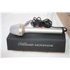 Image 2 : Realistic Condenser Microphone + Box of Assorted AV Items