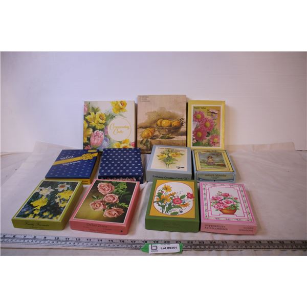 (11) Boxes of Cards