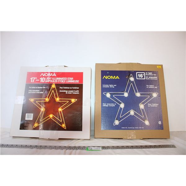 (2) Noma Christmas Stars