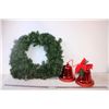 Image 1 : *Wreath and Bell Ornaments