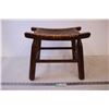 Image 1 : Wicker and Wood Foot Stool