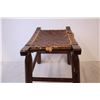 Image 2 : Wicker and Wood Foot Stool