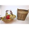 Image 5 : (4) Baskets and Vintage Pop Bottle Carrier