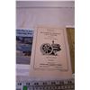 Image 4 : Stencils, Sask Highway Map, (2) Reprinted Manuals