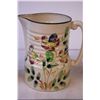 Image 2 : Pottery Pitcher and (2) Matching Cups
