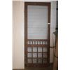 Image 3 : *(2) Antique Wooden Doors (80x31.5 & 83.25x24.5)