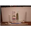 Image 1 : *Vertical Blinds (77” Track w/ 55” Long Blinds) (2) Sets of Drapery Rings and Misc Items