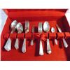 Image 2 : Silverware Set in Case-some missing items