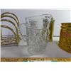 Image 2 : Clear Glass Pitcher and Misc Decor