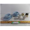 Cup/Saucers, Egg Cups, Vintage Jars