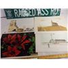 Image 4 : Placemats, Elevator Print, Roughriders 1989 News Article, Yellowknife street sign
