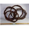 (5) Willow Branch Wreaths