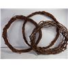 Image 3 : (5) Willow Branch Wreaths