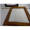 Image 3 : (2) Old Wooden Frames-openings approx 15x20