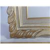 Image 2 : Vintage Wood and Linen Frame - 16x20 opening