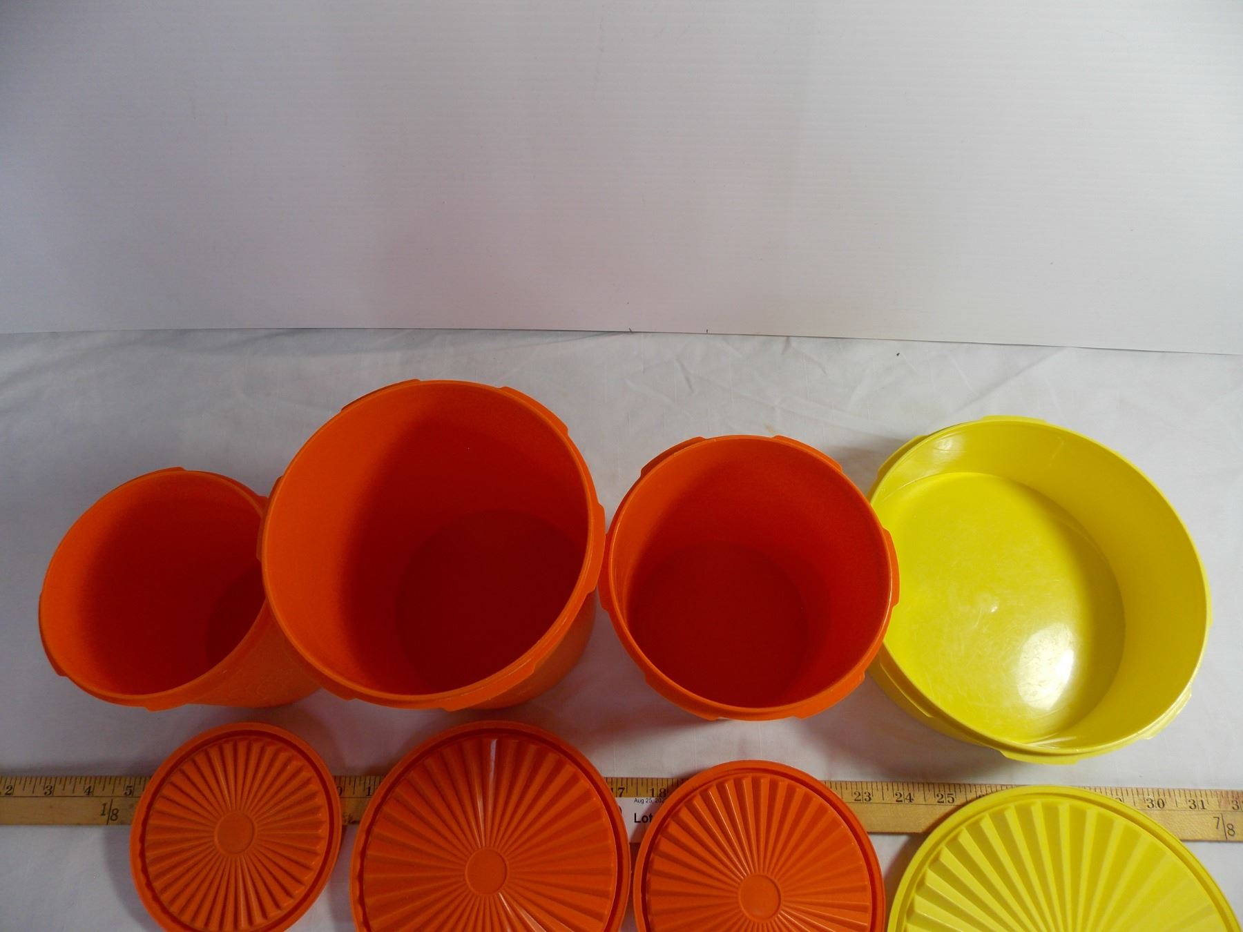(4) Vintage Tupperware Containers