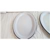 Image 2 : (2) Enamel Platters