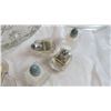 Image 3 : Crystal Glass platter and salt and pepper shakers