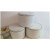 Image 2 : *(5) tin storage containers