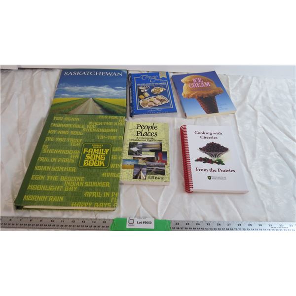 Assorted Saskatchewan Books