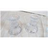 Image 2 : Assorted Glass candle holders