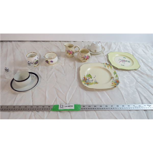 Bone China Tea Cups and plates