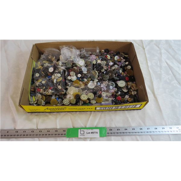 Box of Assorted Buttons