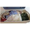 Image 2 : *Rubbermaid Storage container filled with Iron Board covers