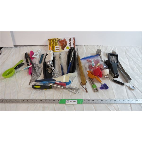 Assorted Kitchen utensils