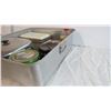 Image 2 : Metal Tray 22" Square + Plug in pan and vegetable cutter