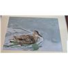 Image 2 : *Duck Swimming Framed Art 29X23"