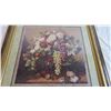 Image 2 : *Painted Fruit In Golden Frame 29X29"