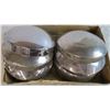 Image 2 : (8) Metal Hubcaps
