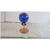 Image 1 : Glass Ball on copper stand