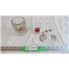 Image 1 : Cubic Zirconia jewelry with glass mug