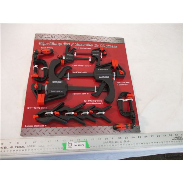 Mr Blacksmith 10 piece clamp set