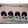 (4) Heavy Duty Castors