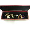 Image 3 : Wine Box And Coaster Box With Bottle Stoppers -