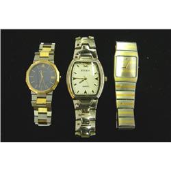 3 Quartz Watches - 2 Baume & Mercier & 1 Decade