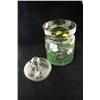 Image 2 : Hand Painted Covered Jar - 7"