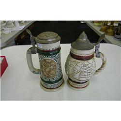 2 Avon Steins - Both Made In Brazil For Avon -