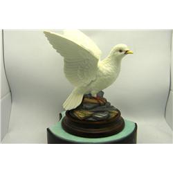 White Dove By Andrea #6400 8" by 6" With Wood Base