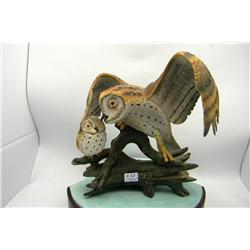 Goto Original "Owl On A Branch" 8" x 8"