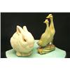 Image 1 : 2 Bisque Figures (1) Two Ducks 5" (2) Cylis 3.5"